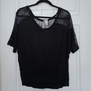 3for$25 Threads black sequins black top